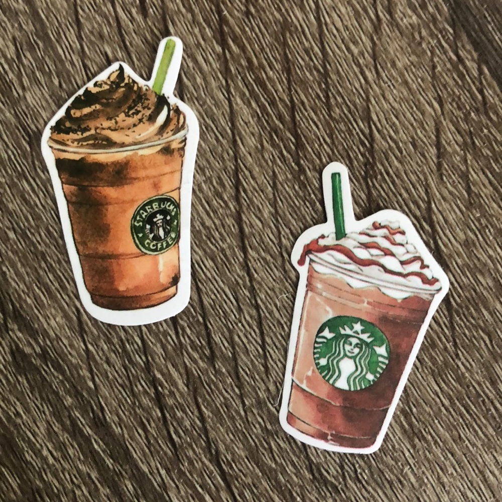 Assorted Starbucks Stickers - Picture 3 of 5
